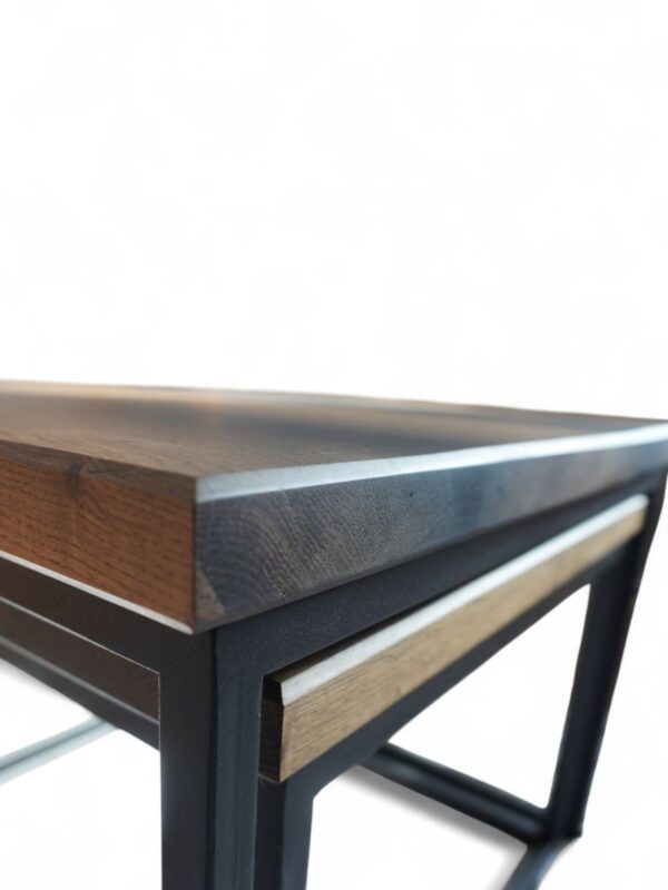 Komplet stolików kawowych Black Oak - obrazek 6