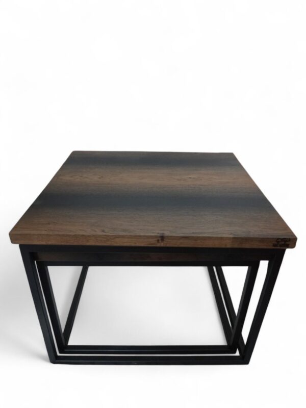 Komplet stolików kawowych Black Oak - obrazek 5